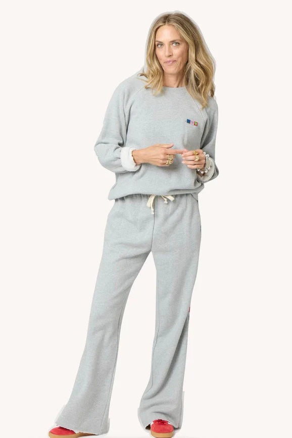 kerri rosenthal benton love brigade sweatshirt heather grey