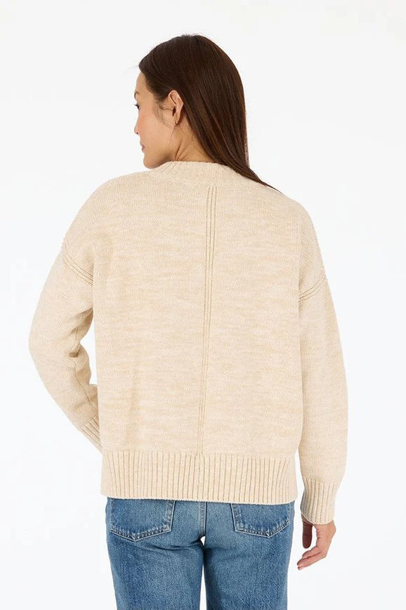 kerri rosenthal love squared boyfriend sweater natural