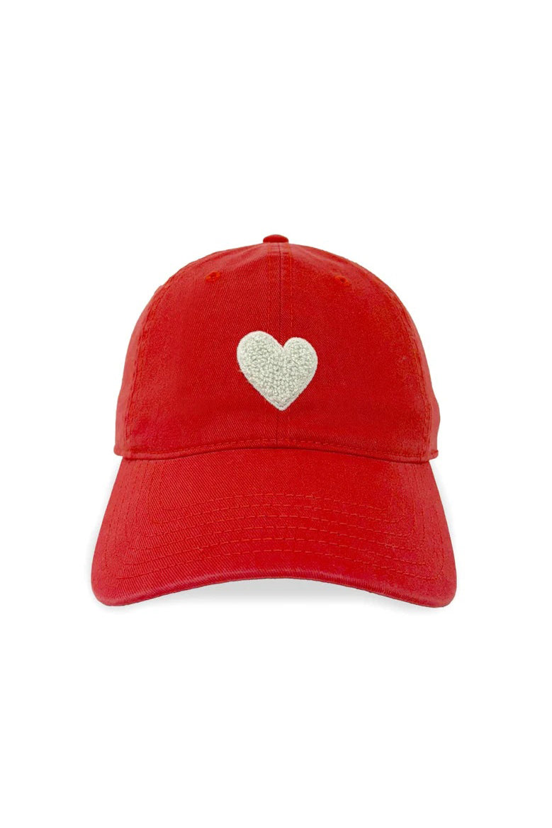 kerri rosenthal baseball hat cherri red chenille