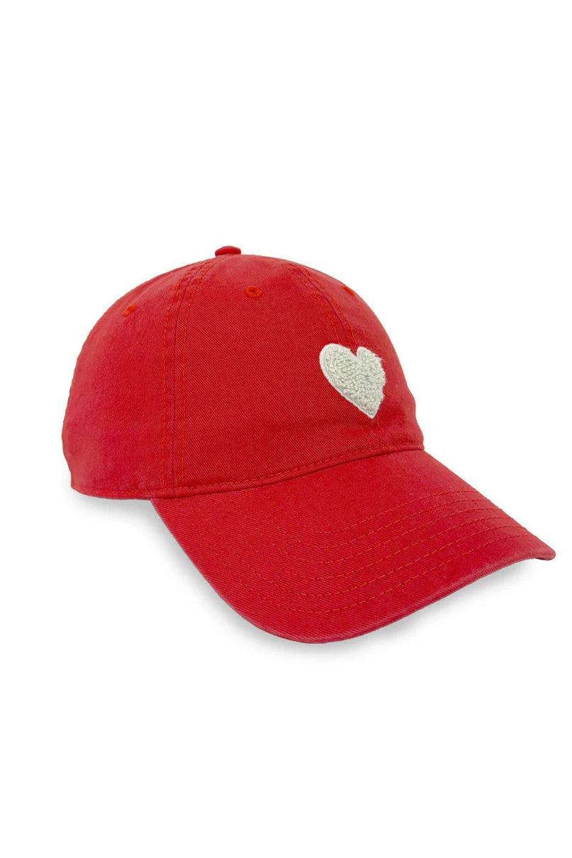 kerri rosenthal baseball hat cherri red chenille