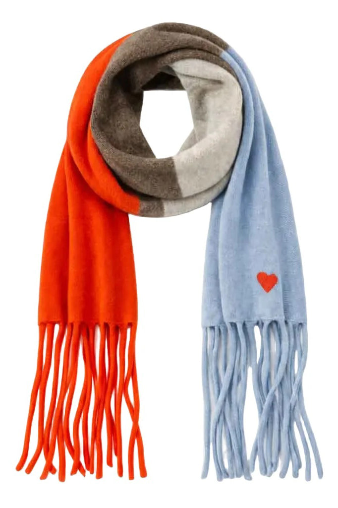 kerri rosenthal cashmere color block scarf