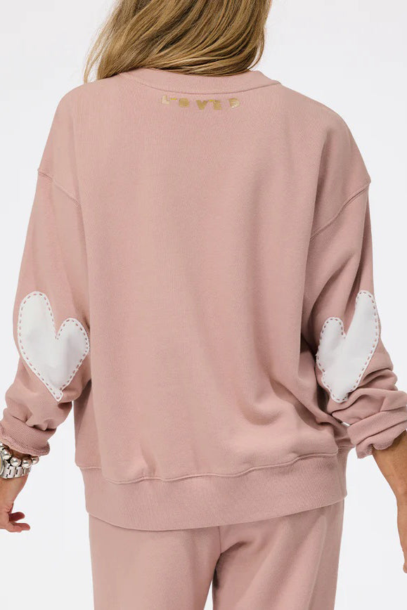 kerri rosenthal ex-boyfriend sweatshirt mauve