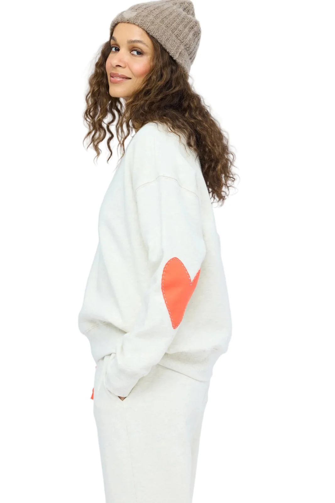kerri rosenthal ex-boyfriend sweatshirt oatmeal heather