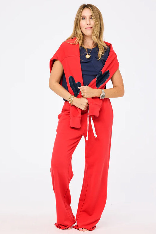 kerri rosenthal ex-boyfriend sweatshirt poppy red