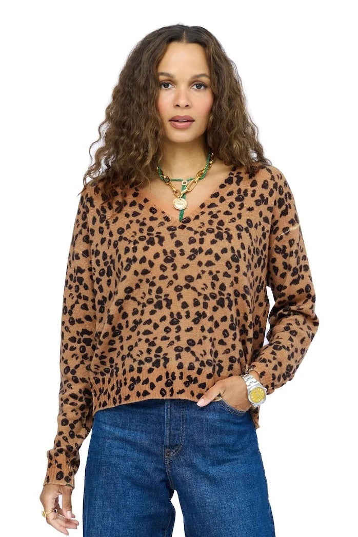 kerri rosenthal frenchie nomad sweater multi