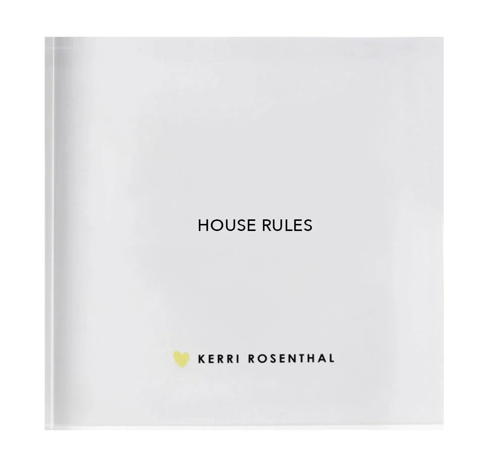 kerri rosenthal house rules block of love