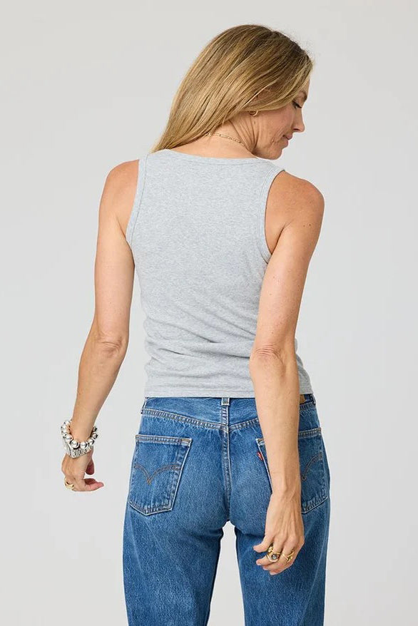 kerri rosenthal kr tank heather grey