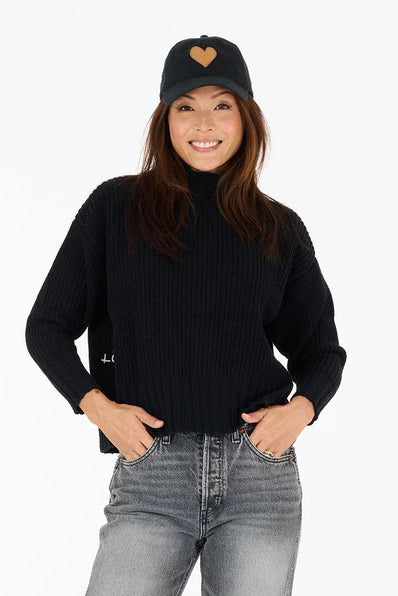 kerri rosenthal marlow sweater black