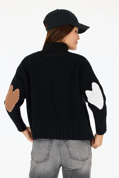 kerri rosenthal marlow sweater black