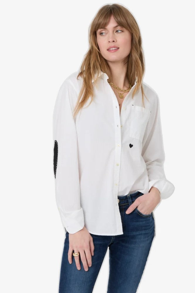 kerri rosenthal mia shirt white 