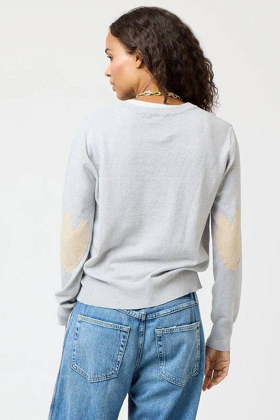 kerri rosenthal patchwork cotton pullover silver fox