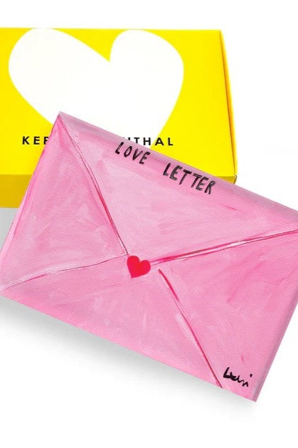 kerri rosenthal sending you a love note block of love