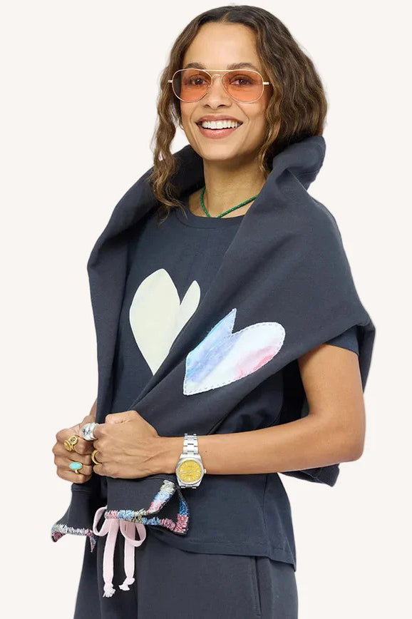 kerri rosenthal studio sweatshirt anthracite