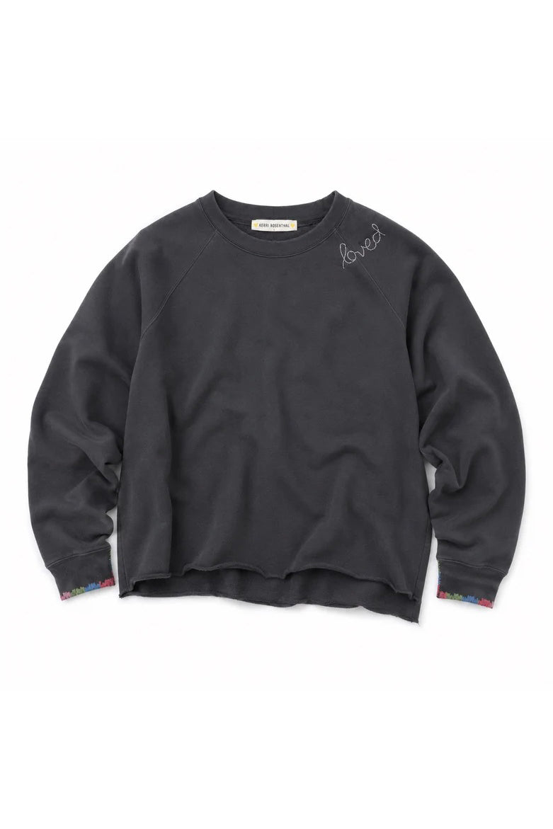kerri rosenthal studio sweatshirt anthracite