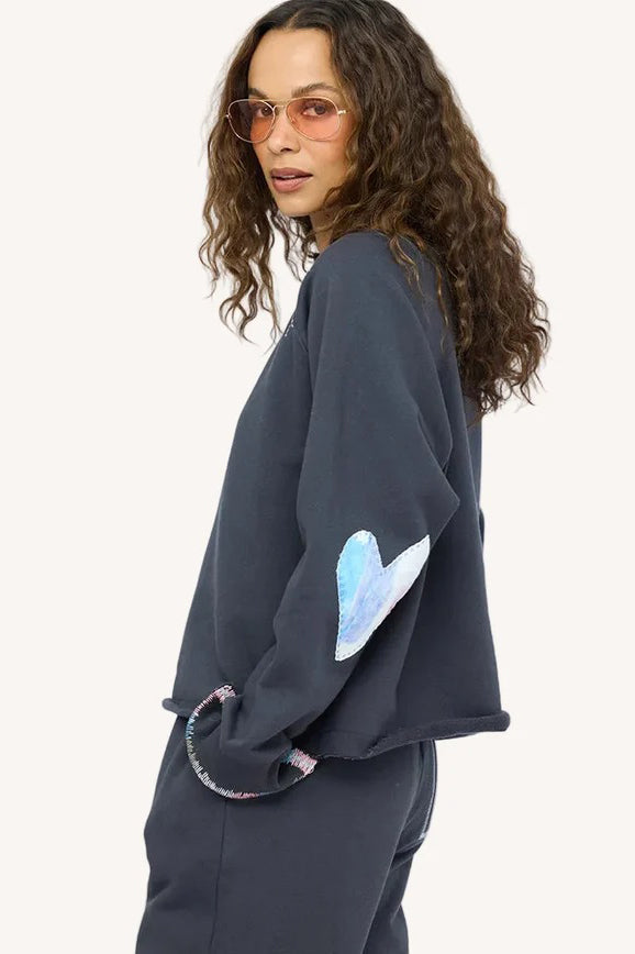 kerri rosenthal studio sweatshirt anthracite
