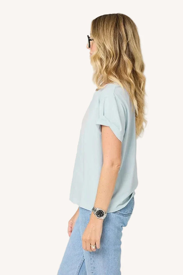 kerri rosenthal suke imperfect heart tee sea salt cream