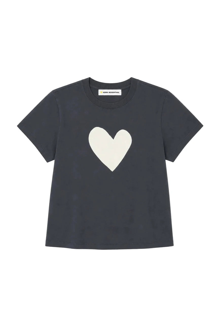 kerri rosenthal suke imperfect heart tee anthracite 