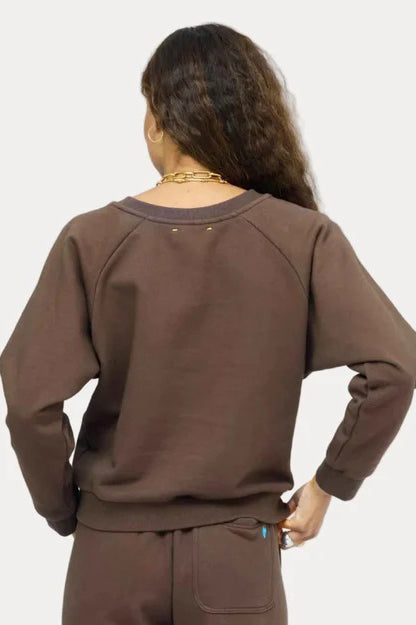 kerri rosenthal true sweatshirt cocoa
