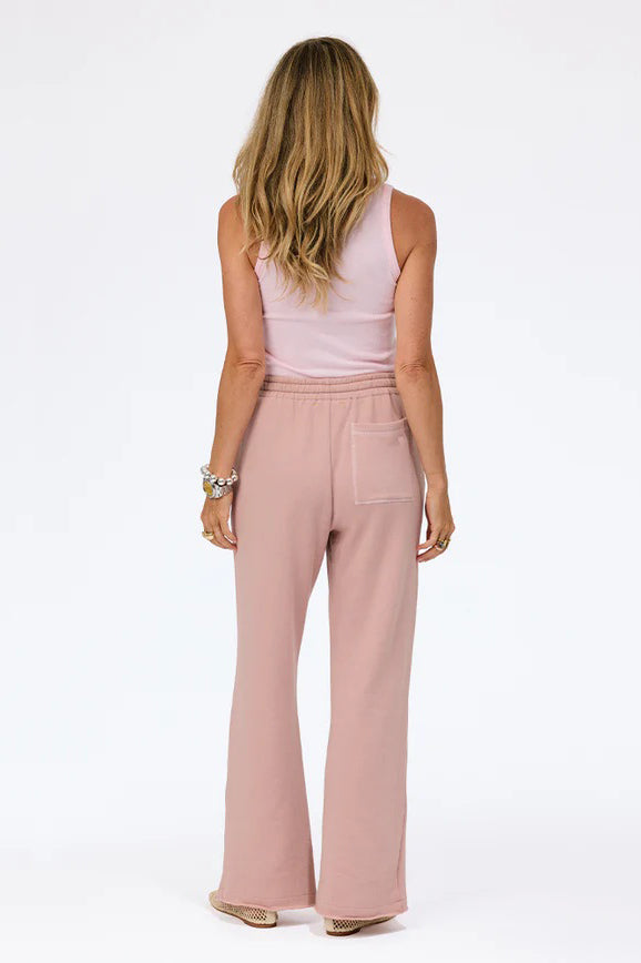 kerri rosenthal weekend barb sweatpant mauve