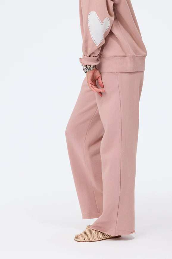 kerri rosenthal weekend barb sweatpant mauve