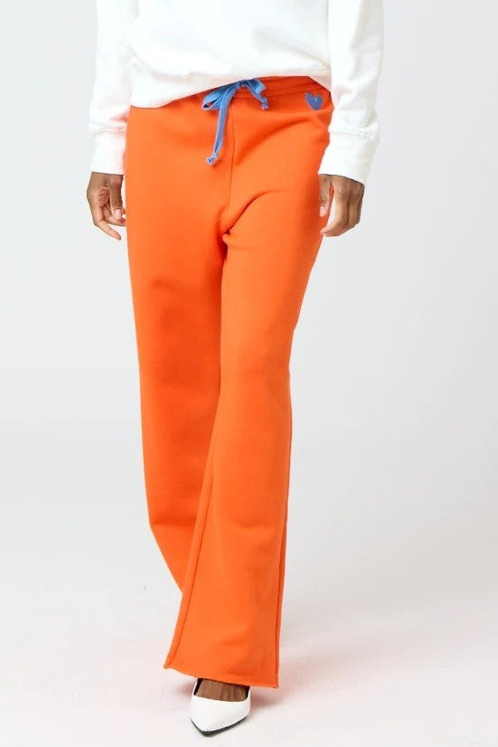 kerri rosenthal weekend barb sweatpant aperol orange