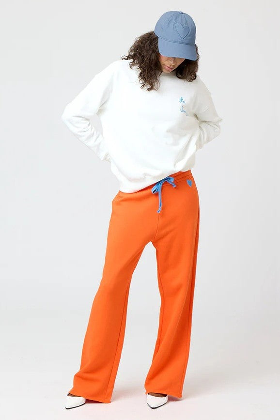 kerri rosenthal weekend barb sweatpant aperol orange