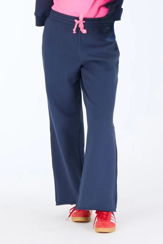kerri rosenthal weekend barb sweatpant indigo blue