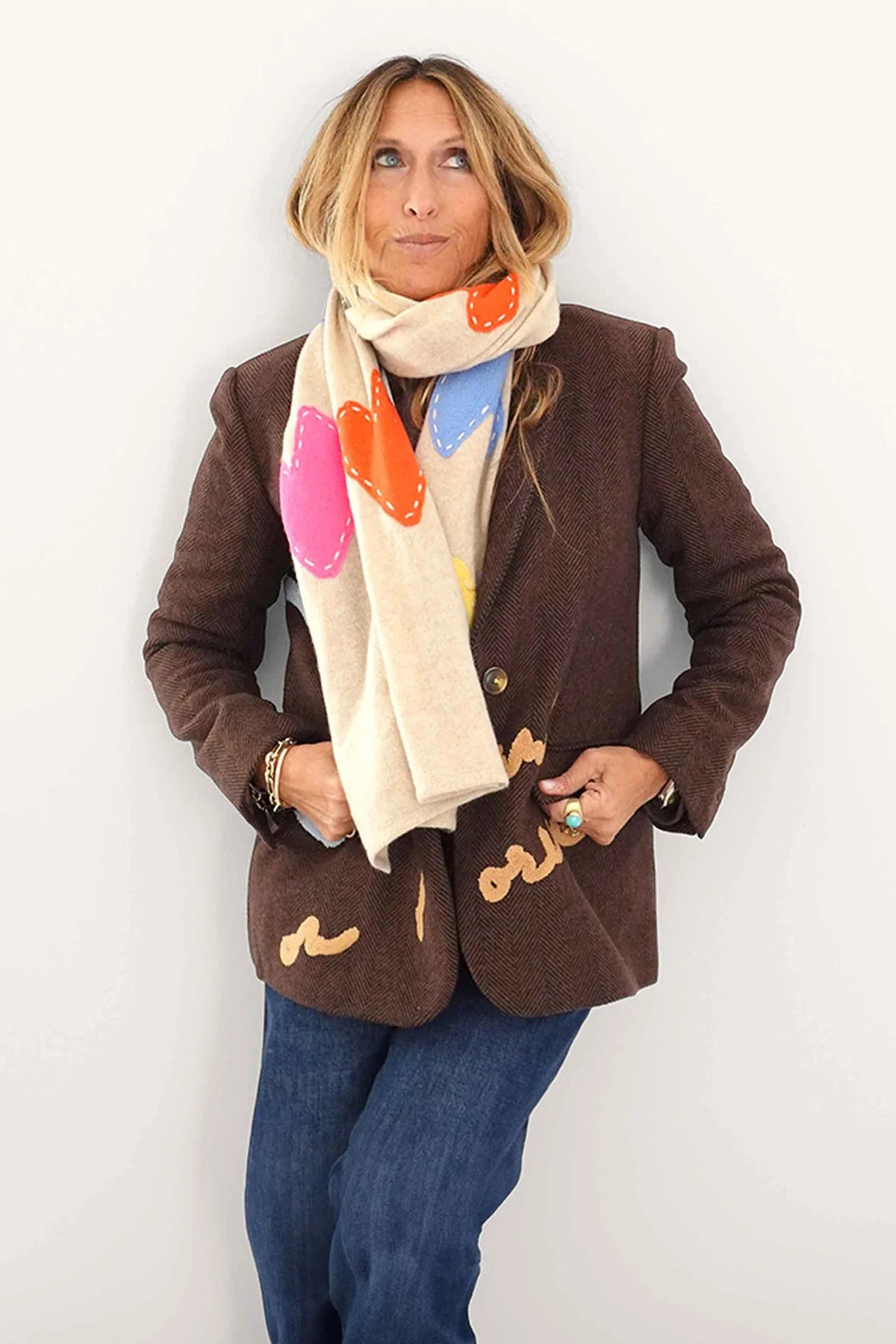 kerri rosenthal zero waste scarf