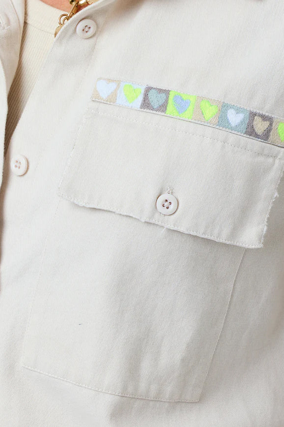 kerri rosenthal pia love brigade shirt chalk