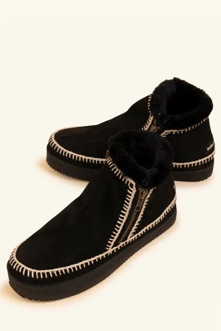 laidback london setsu low boot black