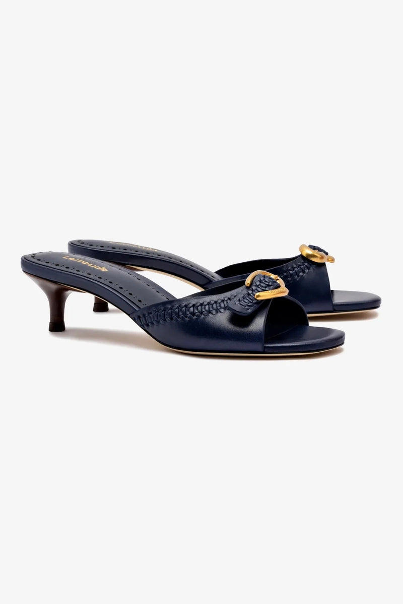 larroude verona mule navy