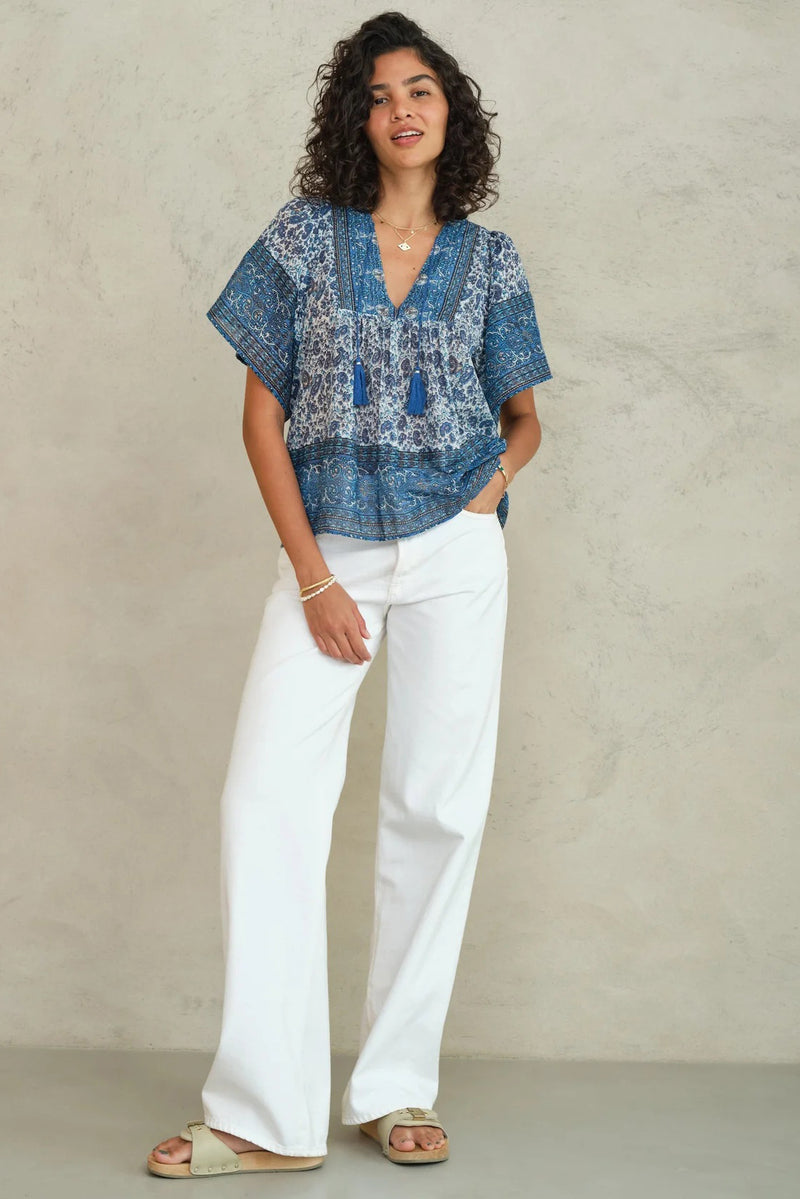 m.a.b.e esti top blue