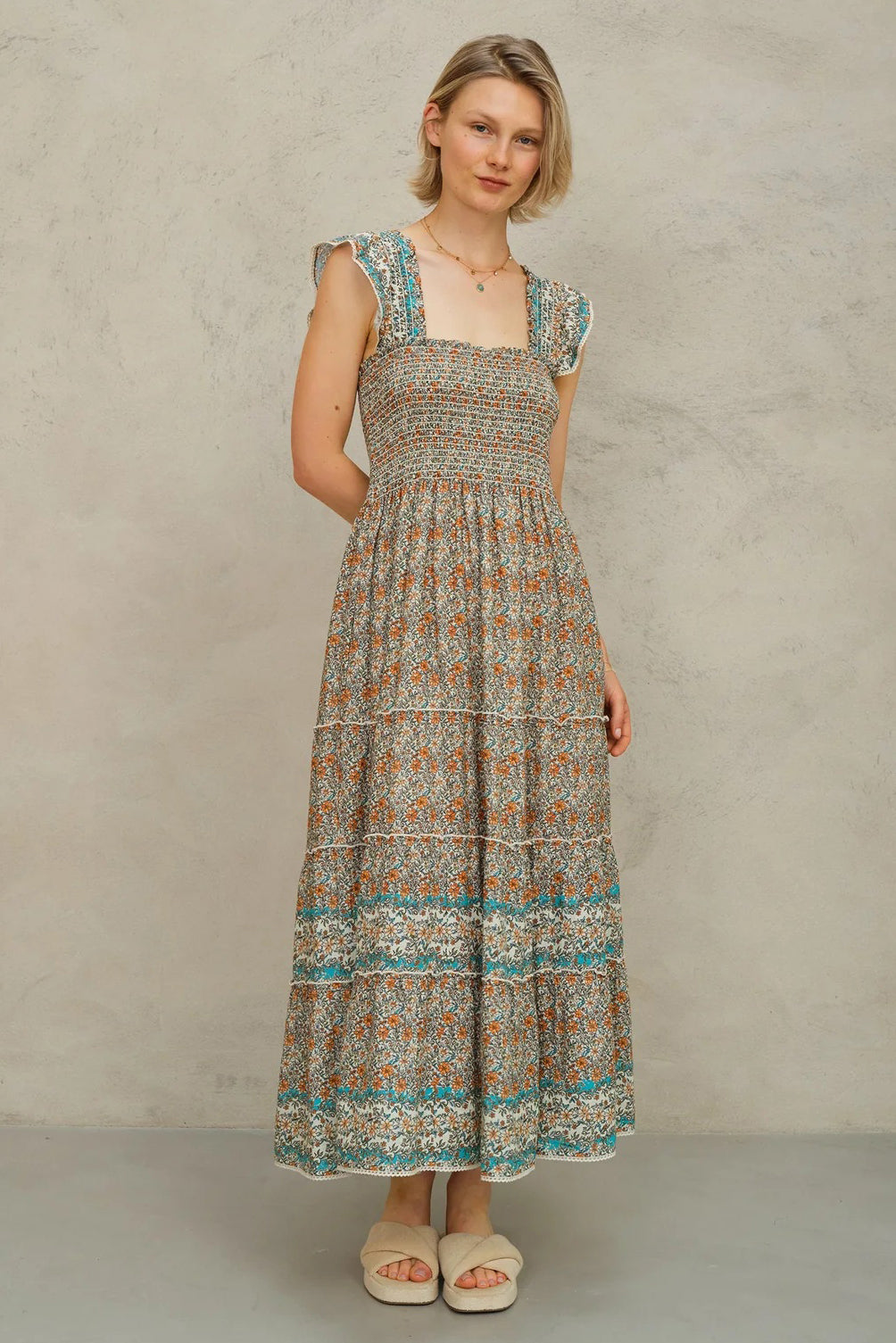 m.a.b.e jaci maxi sundress