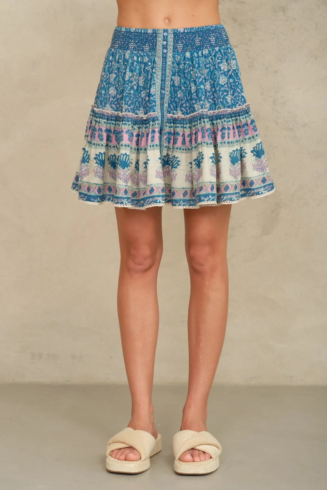 m.a.b.e myla skirt blue