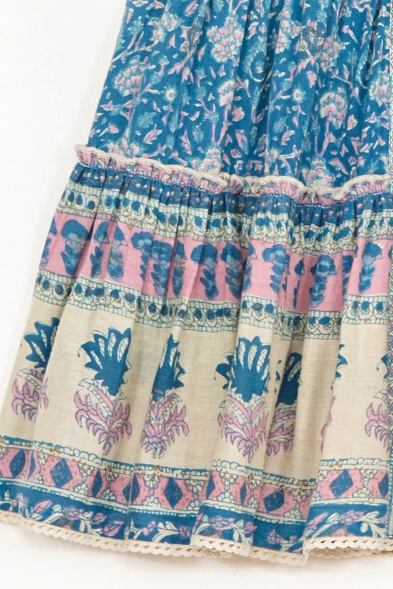 m.a.b.e myla skirt blue