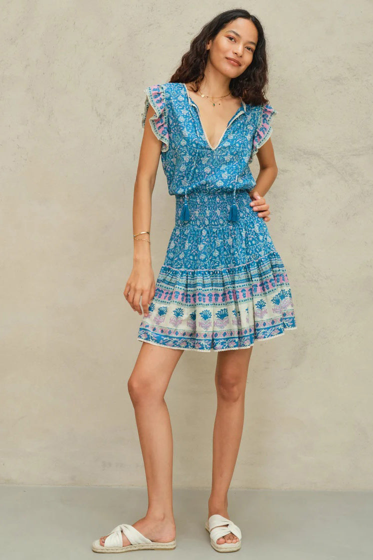 m.a.b.e myla dress blue