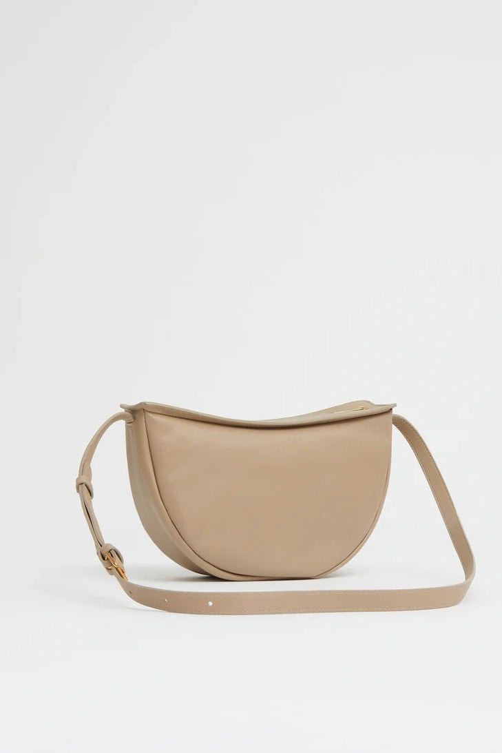 mansur gavriel moon sling bag warm grey