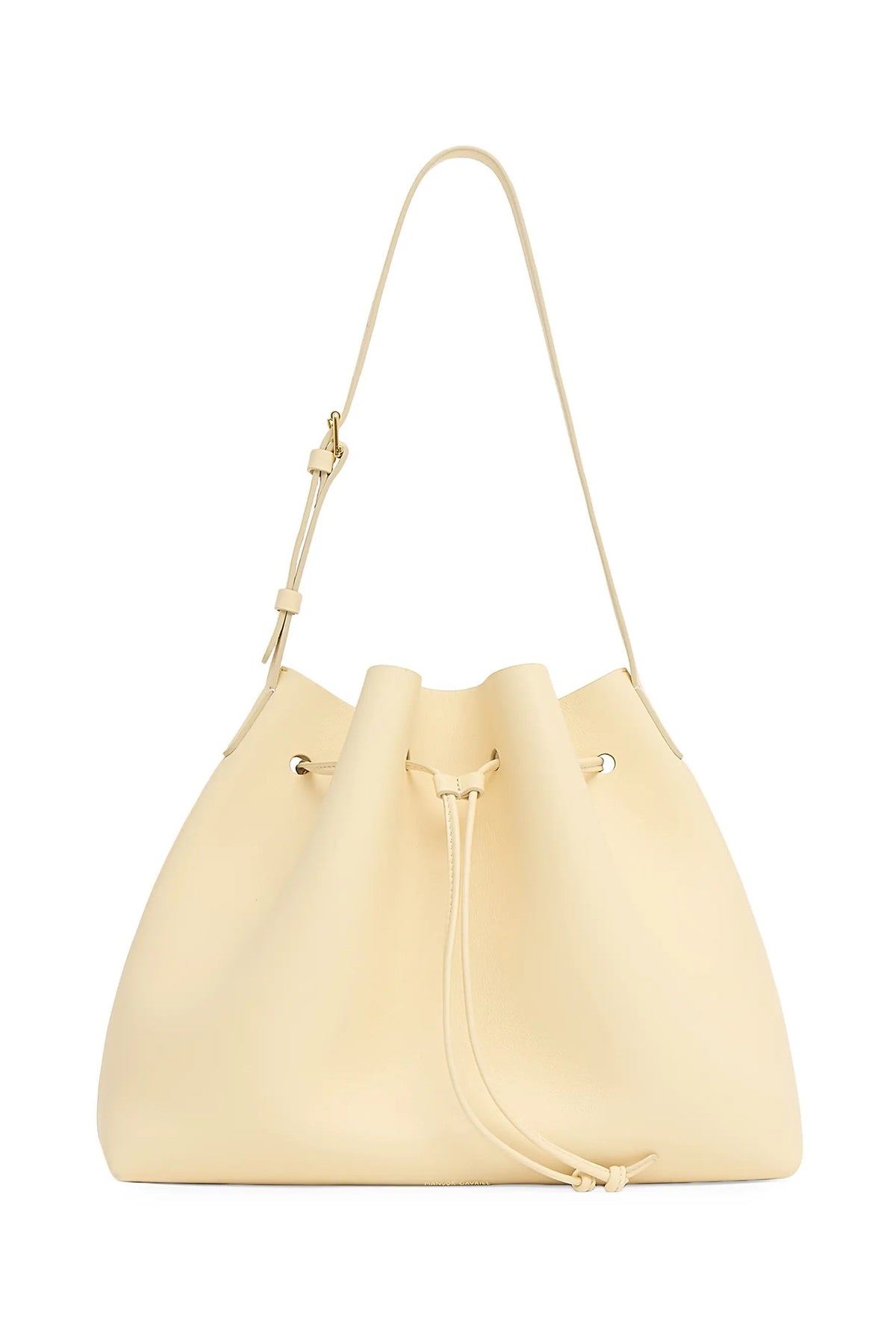 mansur gavriel secchio crossbody crema