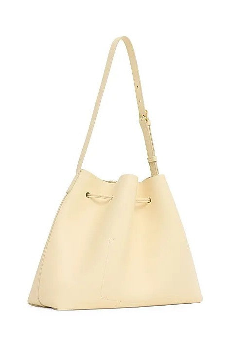 mansur gavriel secchio crossbody crema