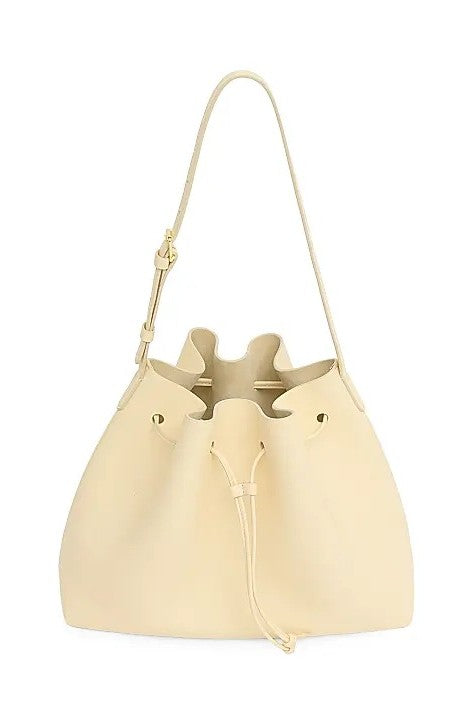 mansur gavriel secchio crossbody crema