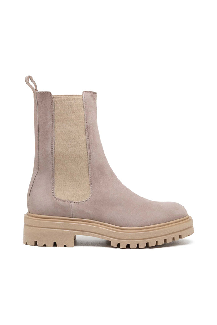 michele lopriore london chelsea boot light beige suede