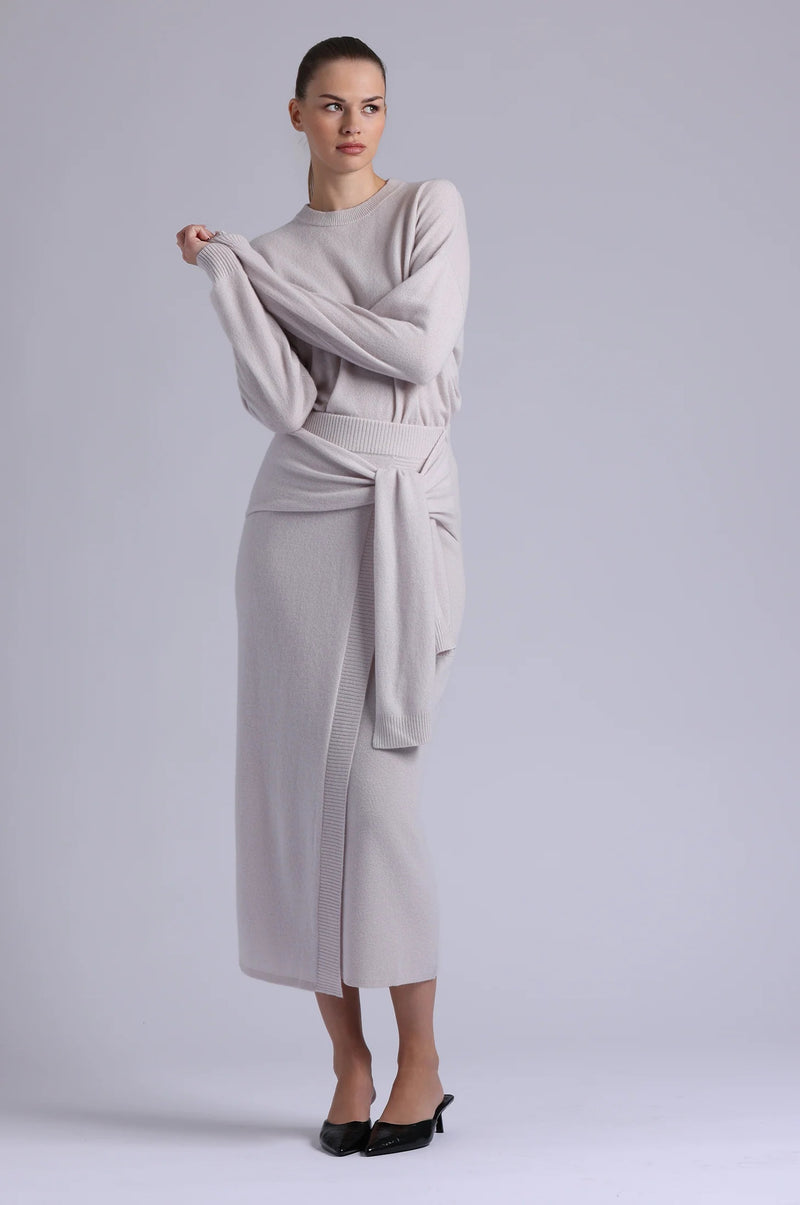 minnie rose oversized crew fog