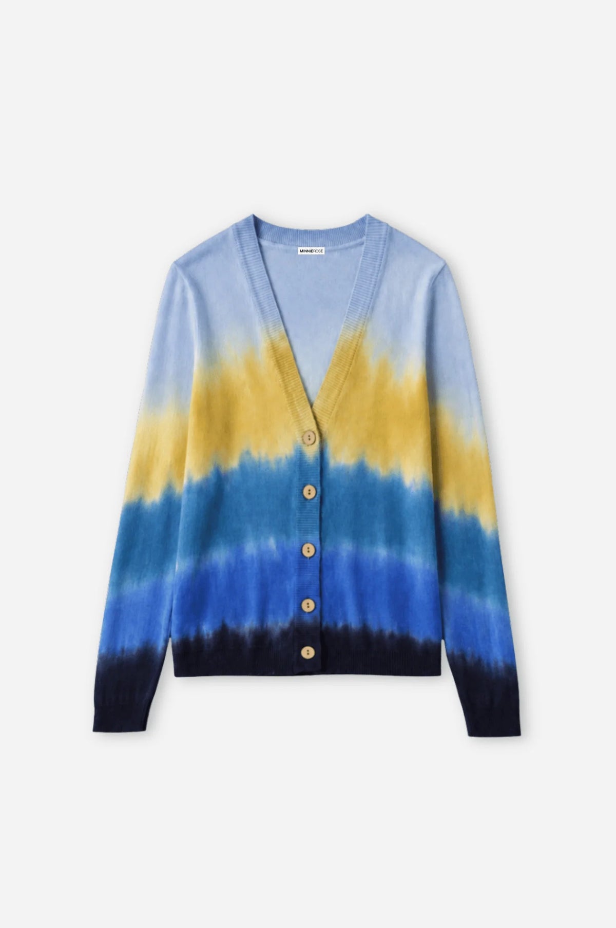 minnie rose ombre gradient cardigan cool combo