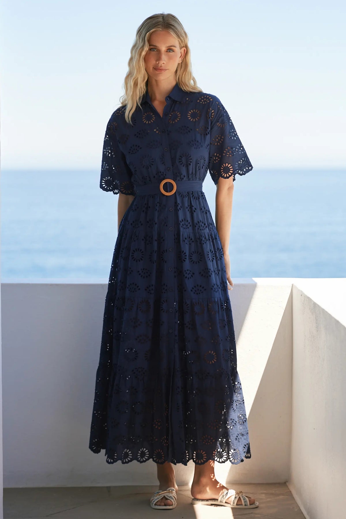 miss june apoline dress navy