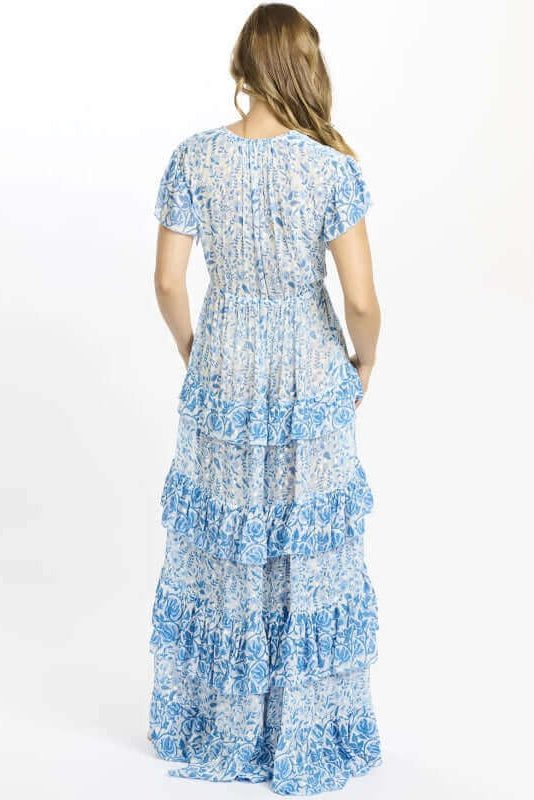 miss june celia dress blue