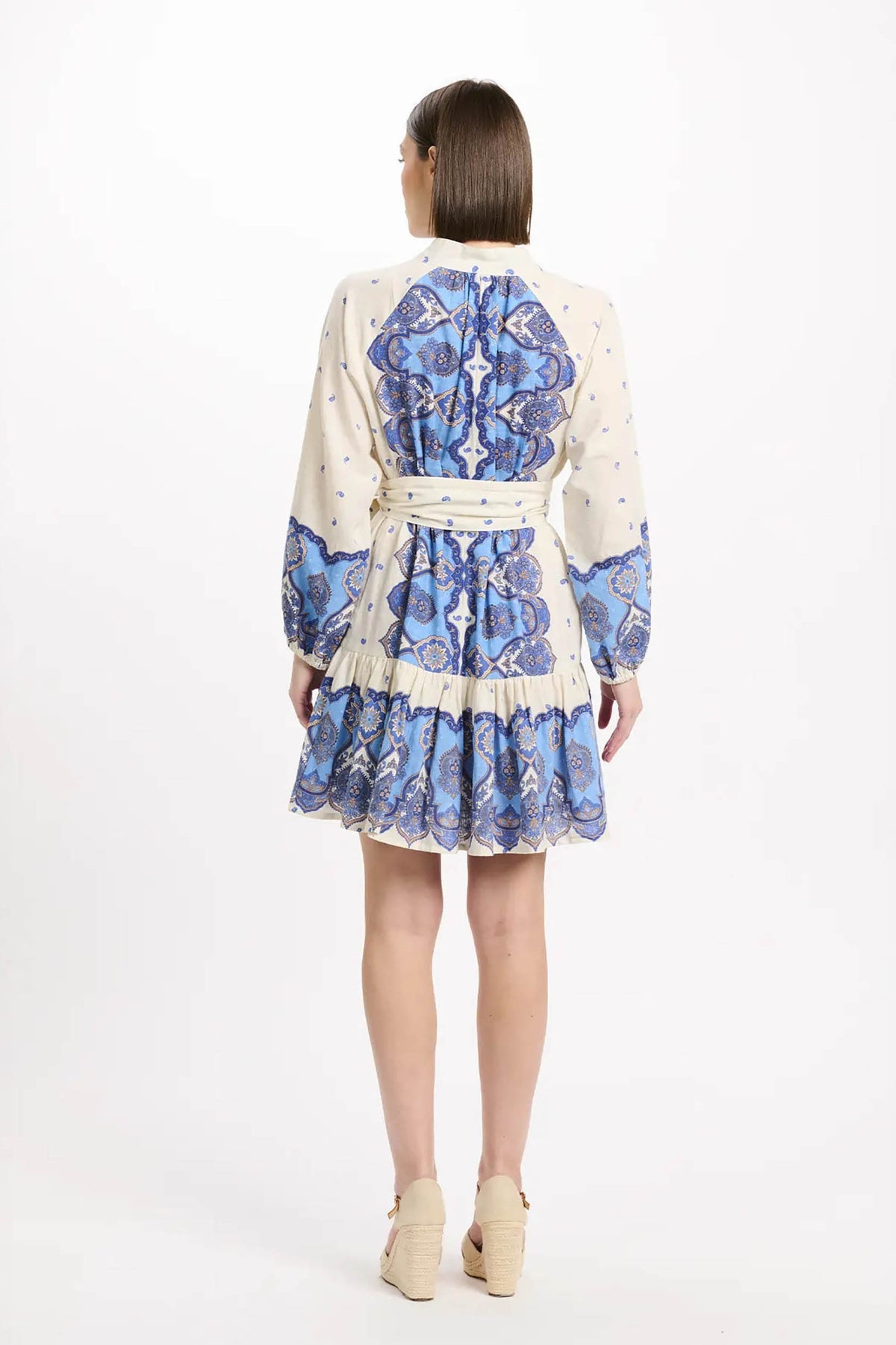 miss june danae dress blue