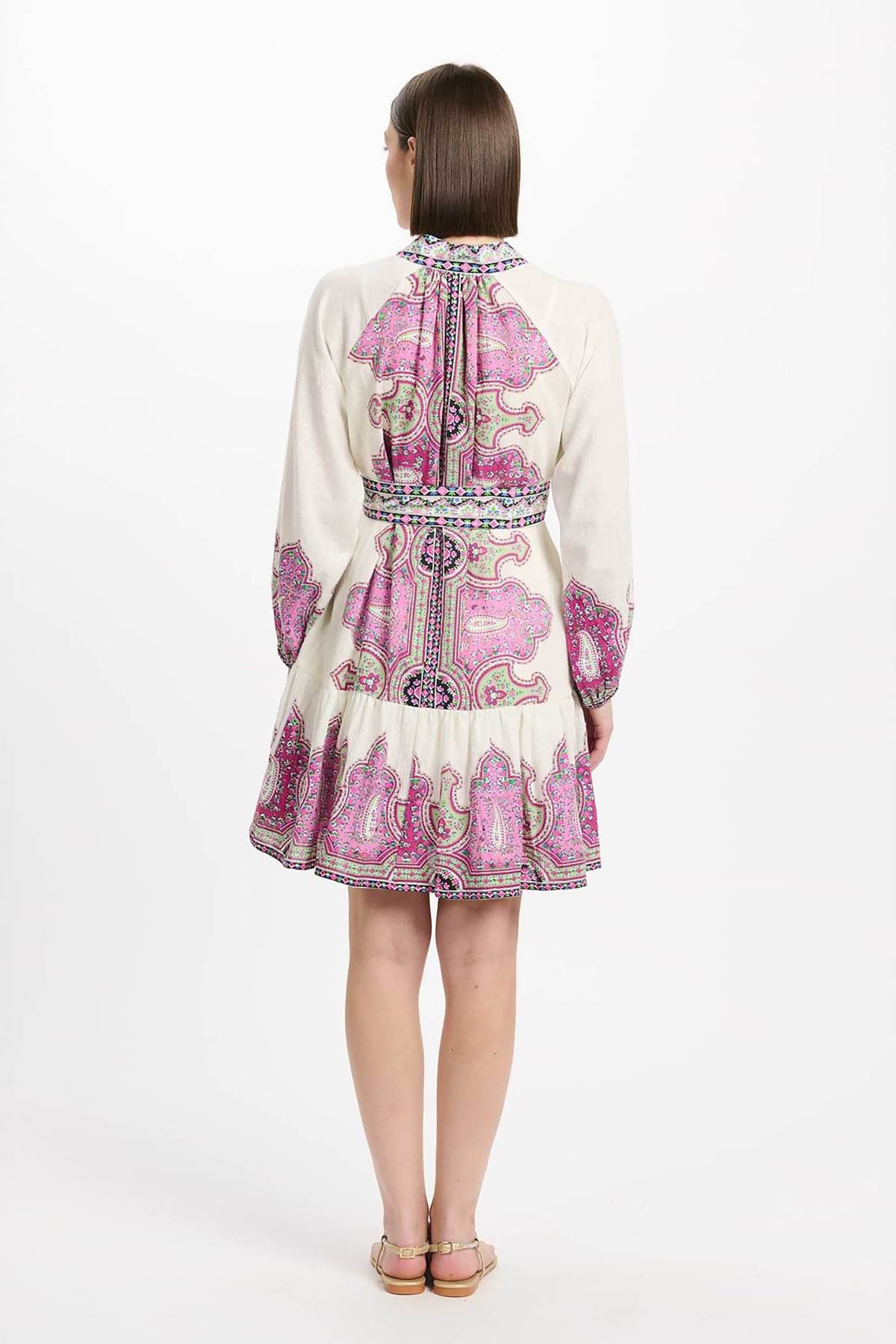 miss june isabella dress pink