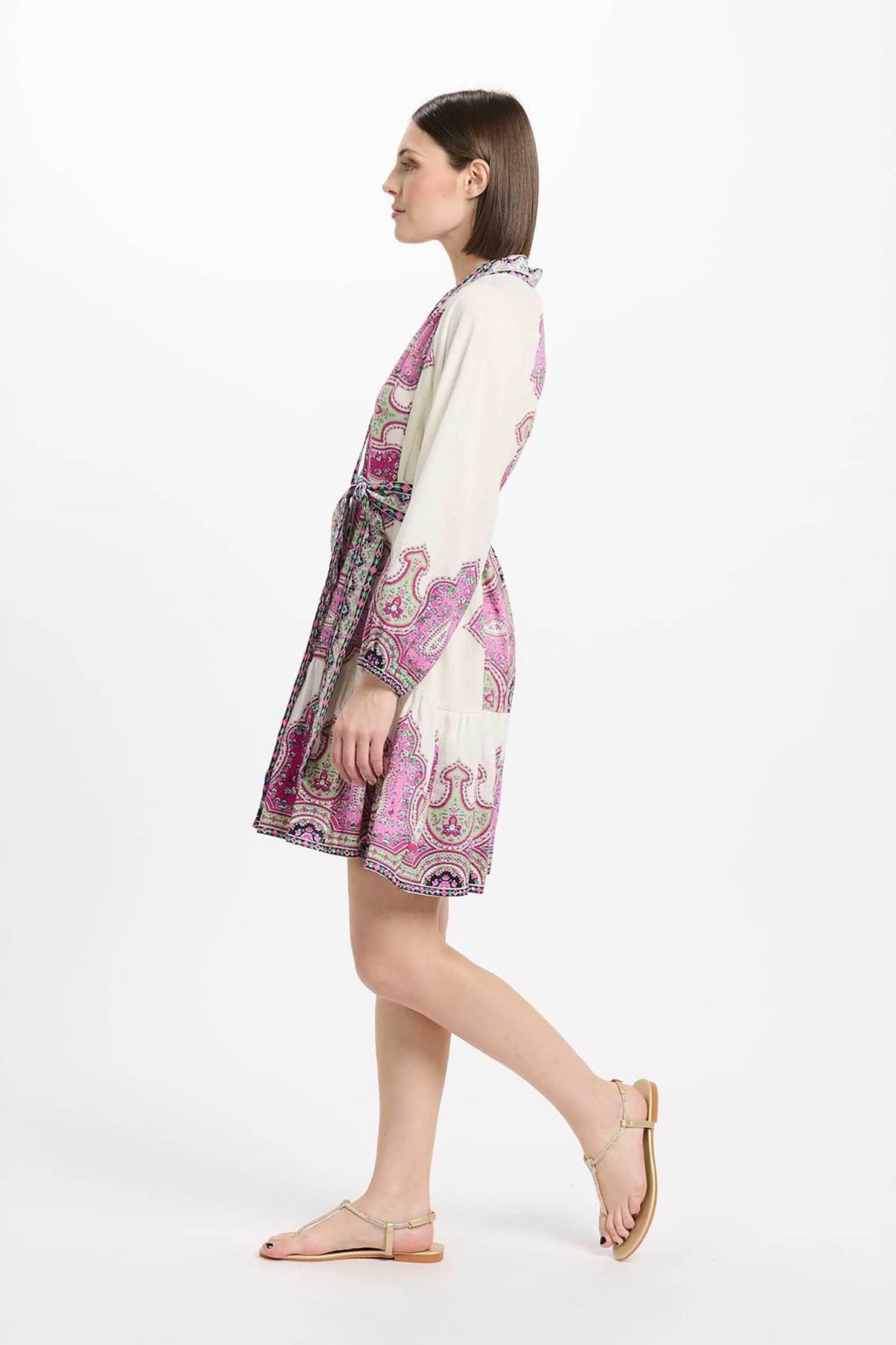 miss june isabella dress pink