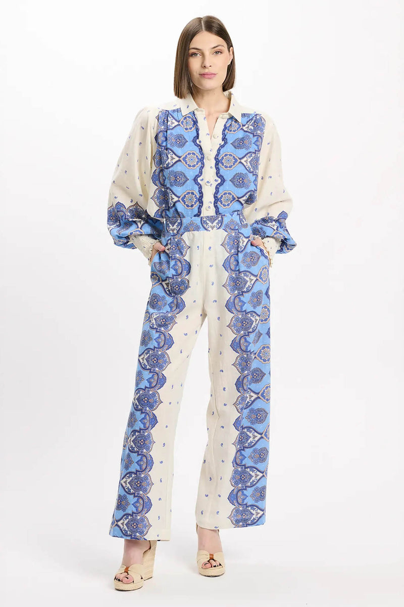 miss june tais pant blue