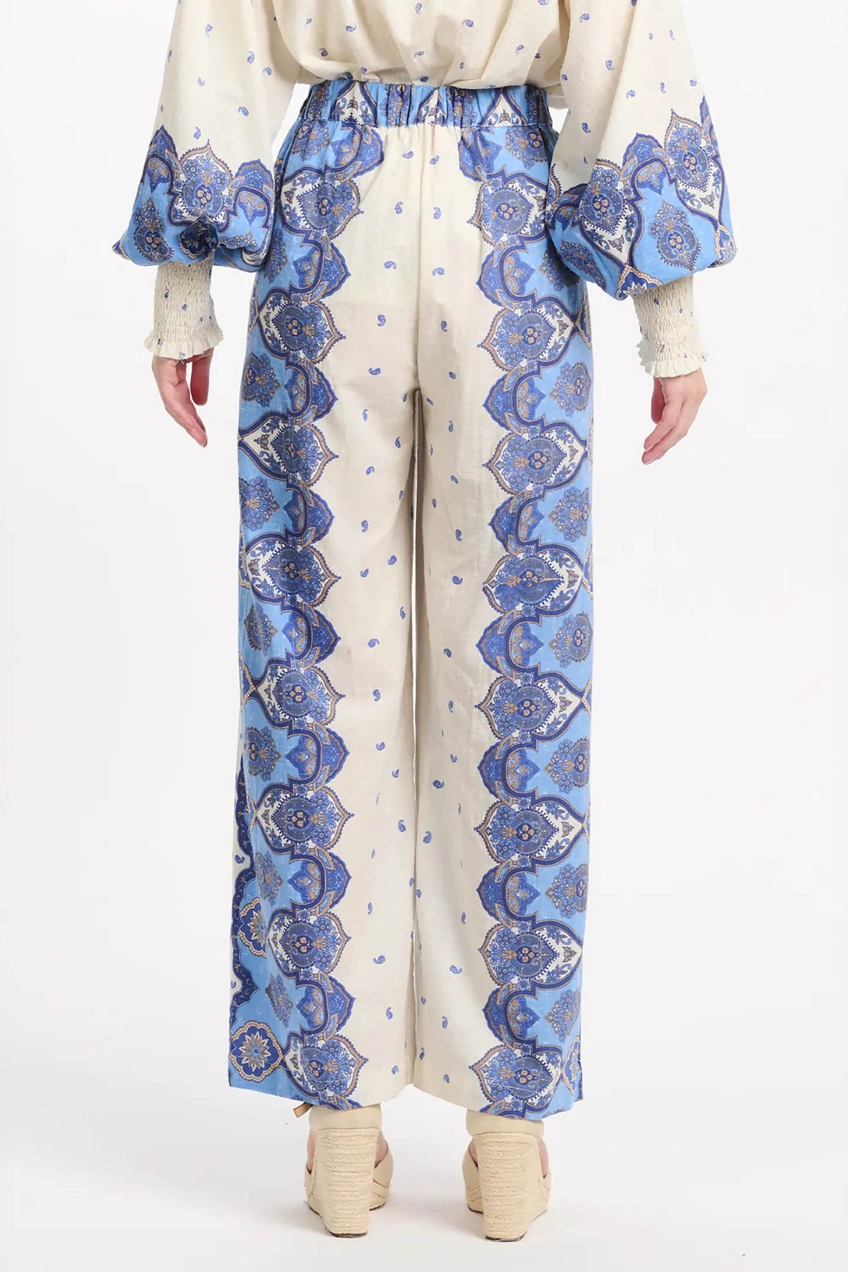 miss june tais pant blue